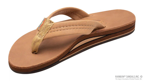 Luxury Leather -  Double Layer Arch  Support