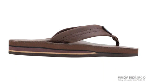 Double Layer Classic Leather with Arch Support