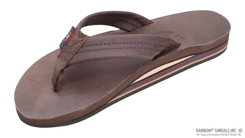 Double Layer Classic Leather with Arch Support